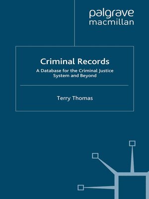 cover image of Criminal Records